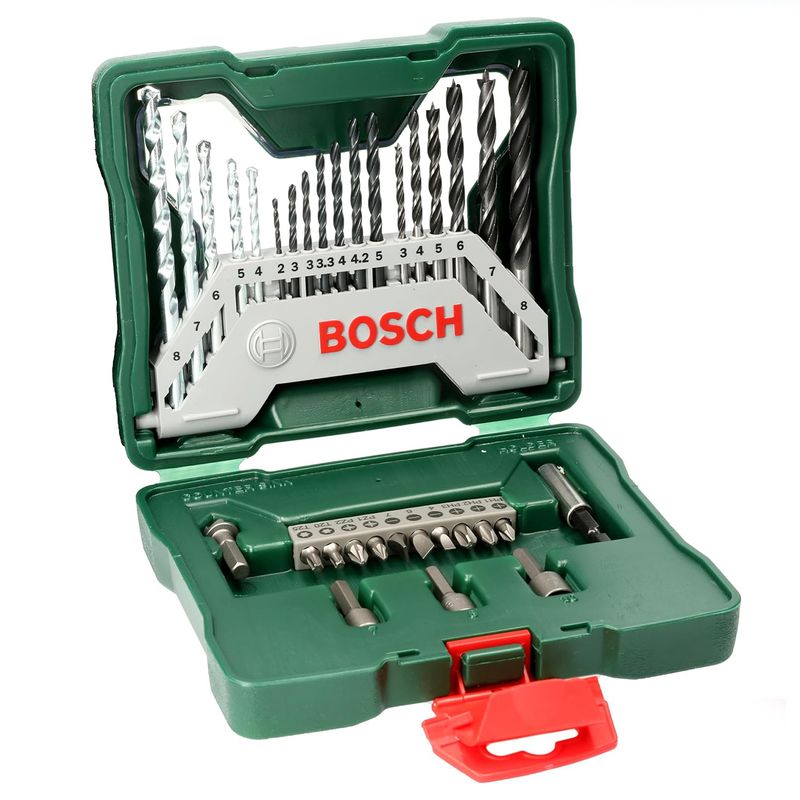 مته و سرپیچ گوشتی بوش مدل x33 2607019325 مجموعه 33 عددی